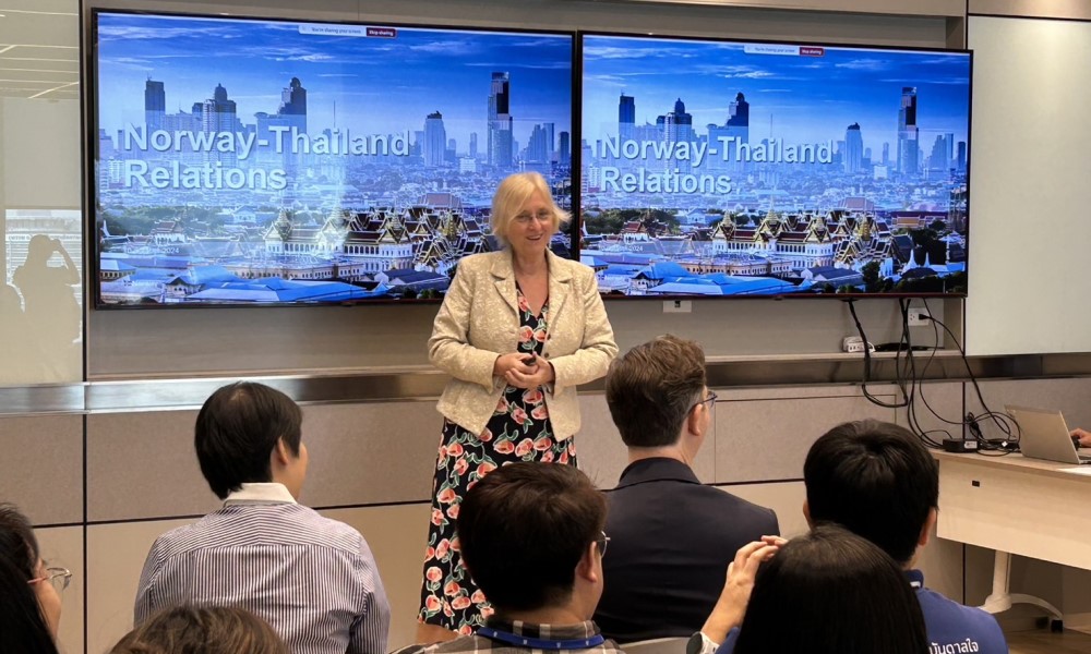 Norwegian Ambassador's visit 